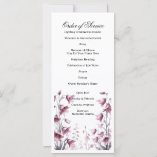 Celebration of Life, Funeral, Memorial Service 