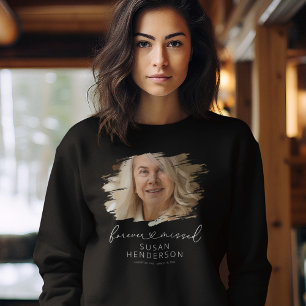 Celebration of Life Funeral Photo Keepsake Sweatshirt