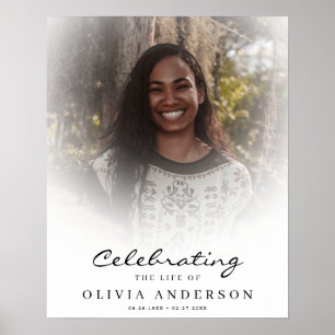 Celebration of Life Funeral Welcome Sign