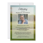 Celebration of Life Golf Themed Photo Funeral