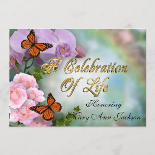 Celebration of life Invitation