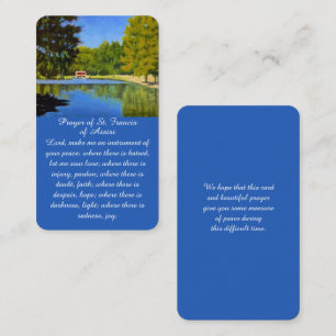 Celebration of Life Landscape Funeral Card