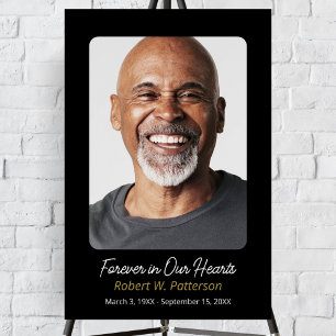 Celebration of Life Large Photo Download Funeral Poster