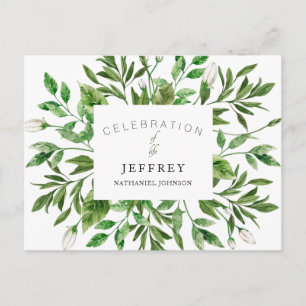 Celebration of Life & Loss Gathering Foliage Postcard