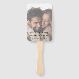 Celebration of Life Memorial Fan Design