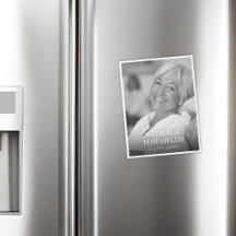 Celebration Of Life Memorial Funeral Magnet Card