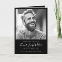 Celebration of Life Memorial Funeral Program