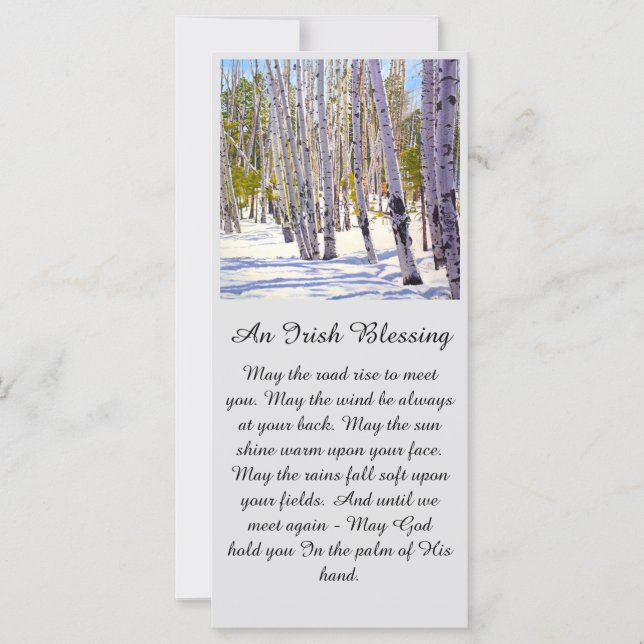 Celebration of Life Memorial  Sympathy Card (Front)