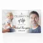 Celebration Of Life Personalised 2 Photo Memorial