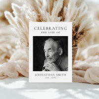 Celebration of Life Photo Memorial Funeral