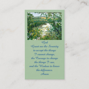 Celebration of Life Scenic Overlook Memorial Card