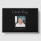 Celebration of Life Simple Photo Gold Foil Funeral