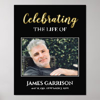 Celebration Of Life with Photo Memorial
