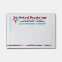 Celebration of School Psychology Post-it Notes