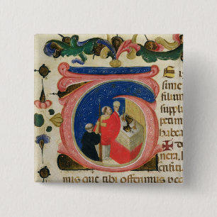 Celebration of the Eucharist 15 Cm Square Badge