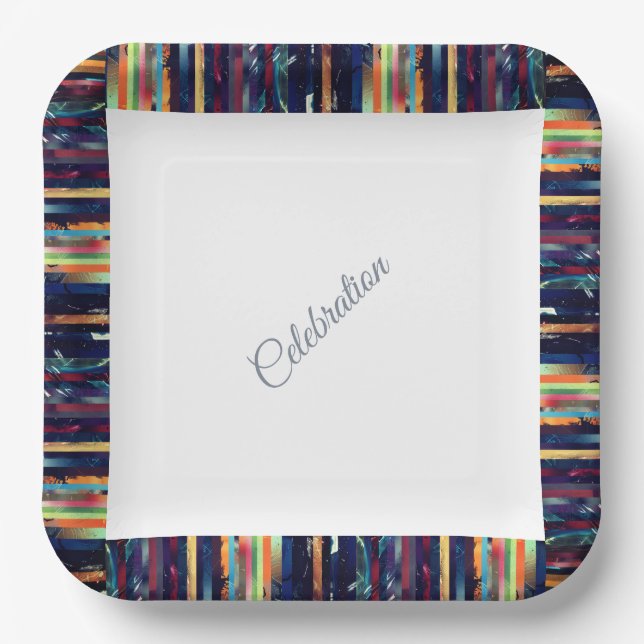 Celebration Paper Plate (Front)