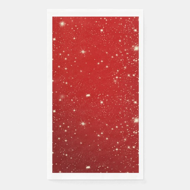 Celebration Red Napkin (Front)