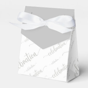Celebration script pattern Favour Box