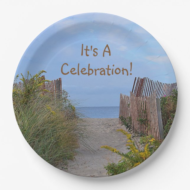 Celebration Seashore Plates (Front)