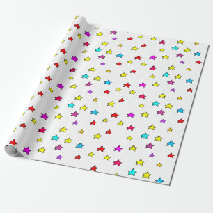 Celebration Stars Wrapping Paper