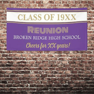 Celebration Time! Class Reunion Banner