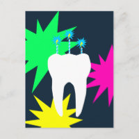Celebration Tooth with Candles