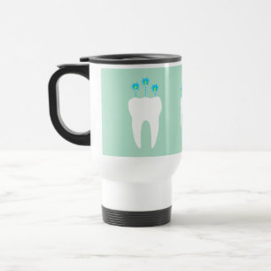 Celebration Tooth with Candles Travel Mug