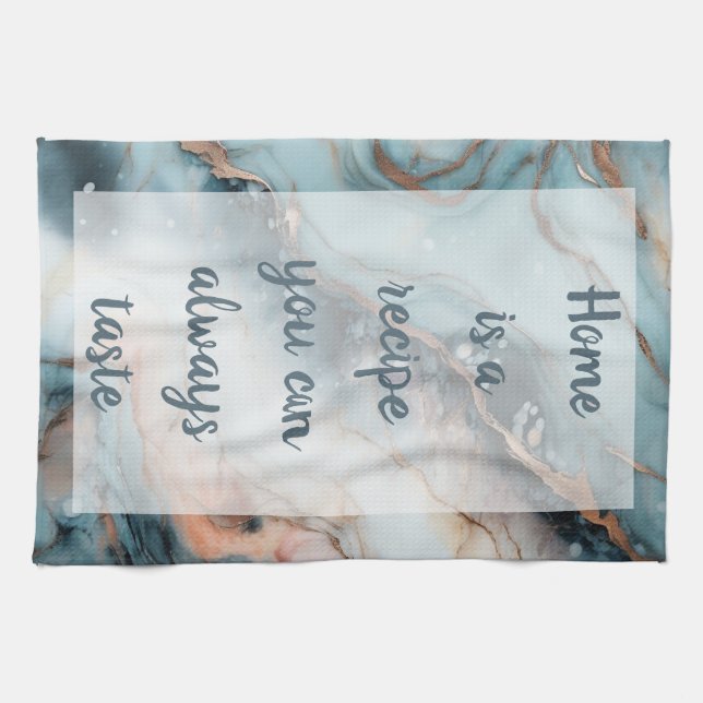 Celebration - White Tea Towel (Horizontal)