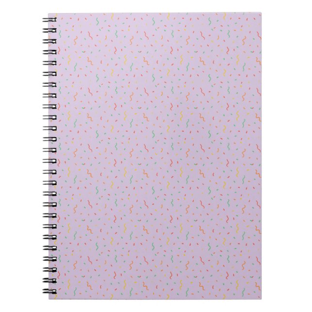 Celebratory Confetti Notebook (Front)
