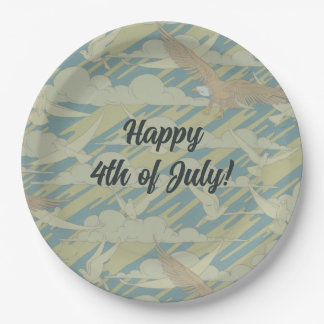 Celebratory Eagle Paper Plate