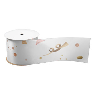 Celebratory Ornaments 1 Satin Ribbon