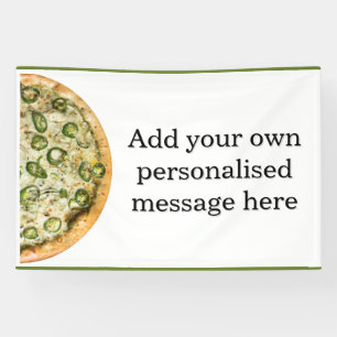 Celebratory Pizza Banner