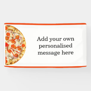 Celebratory Pizza Banner