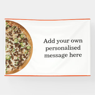 Celebratory Pizza Banner