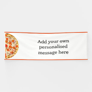 Celebratory Pizza Banner