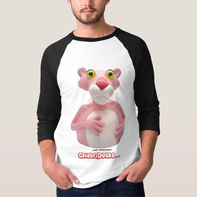 CelebriDucks Pink Panther Rubber Duck Tshirts (Front)
