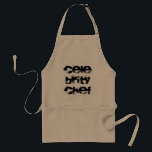 celebrity chef standard apron<br><div class="desc">celebrity chef</div>