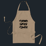 celebrity chef standard apron<br><div class="desc">celebrity chef</div>