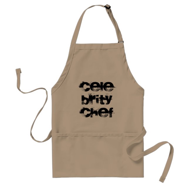 celebrity chef standard apron (Front)