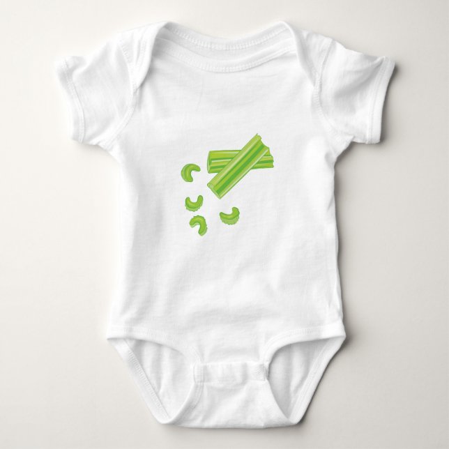 Celery Baby Bodysuit (Front)