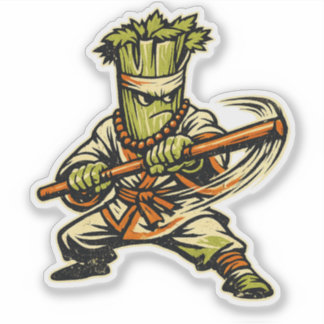 Celery Bo Staff Master — Vintage Retro Weapon Figh