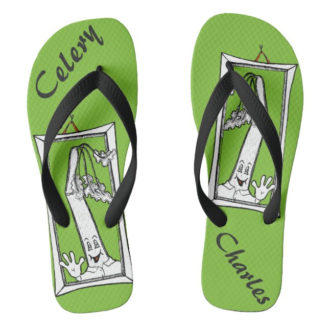 Celery Charles Flip Flops (Footbed)