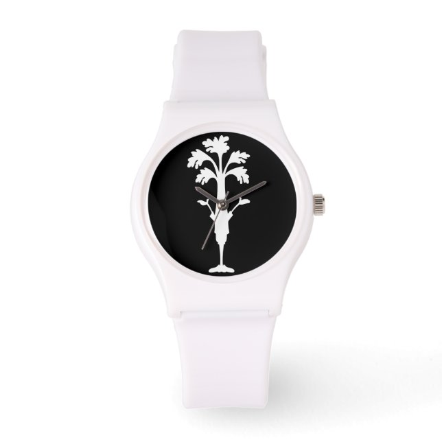 'Celery Charles' Logo Sporty Watch Silicone Strap (Front)