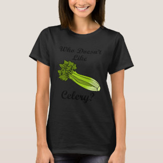 Celery Food Vegetable Delicious Leek T-Shirt