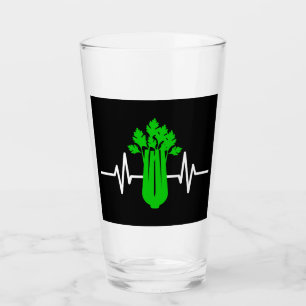 Celery Heartbeat Glass