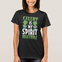 Celery Is My Spirit Vegetable Backprint Vegetable