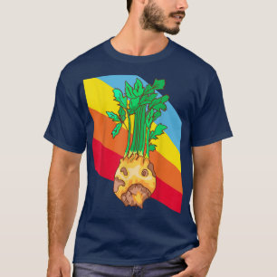 Celery root Vegetables Food Vegan Vegetarian  T-Shirt