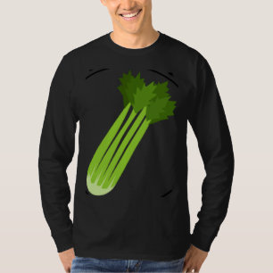 Celery Squad Ironic Saying Leek Vegetable Food T-Shirt