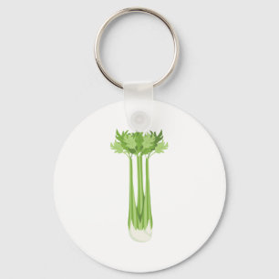 Celery Stalk Key Ring