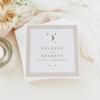 CELESTE Boho Moon & Stars Terracotta Wedding